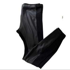 Vintage BCBGMaxAzria Faux Leather and Spandex Pants Size M